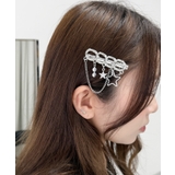 柄2 | Lキヘイチェーンモチーフクリップ | WEGO【WOMEN】