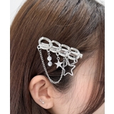 Lキヘイチェーンモチーフクリップ | WEGO【WOMEN】 | 詳細画像4