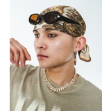Mラインストーンキューバンチェーンネックレス | WEGO【MEN】 | 詳細画像3 