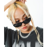 Mラインストーンキューバンチェーンネックレス | WEGO【MEN】 | 詳細画像8 