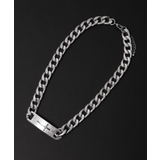 Mクロスプレートネックレス | WEGO【MEN】 | 詳細画像4