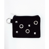 ブラック | ハトメスタッズポーチ | WEGO【WOMEN】