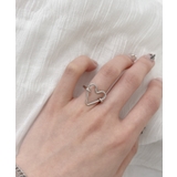 柄1 | Lワイヤーデザインリング | WEGO【WOMEN】