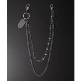 柄1 | Mモチーフ2連ウォレットチェーン | WEGO【MEN】