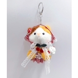 柄2 | おめかしねこちゃんぬいぐるみキーホルダー | WEGO【WOMEN】