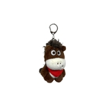 ダークブラウン | モサモサポニーぬいぐるみキーホルダー | WEGO【WOMEN】