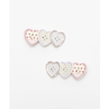 L2Pモチーフボタンヘアクリップ | WEGO【WOMEN】 | 詳細画像3