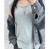 【Figments】クロスチェーンネックレス | WEGO【WOMEN】 | 詳細画像3