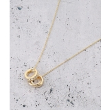 ゴールド(007) | ロンデルダブルリングネックレス | THE SHOP TK