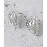 シルバーピアス(006) | アンティーク風ハートピアス＆イヤリング | THE SHOP TK