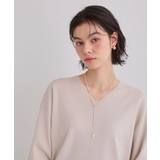 華奢パール調Y字ネックレス | THE SHOP TK | 詳細画像6 