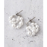 シルバー(006) | つぶつぶパール調ピアス | THE SHOP TK