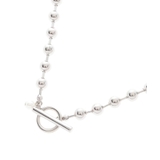 【ニコラ掲載商品】BIGボールチェーンネックレス | PINK-latte | 詳細画像2