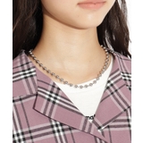 【ニコラ掲載商品】BIGボールチェーンネックレス | PINK-latte | 詳細画像4