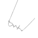 ハートビートネックレス | PINK-latte | 詳細画像1