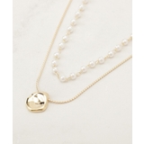 レイヤードパール調ネックレス | Couture brooch | 詳細画像2 