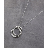 シルバー(006) | ねじりリングネックレス | THE SHOP TK