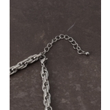 オーバーラップ チェーン ステンレス ネックレス ユニセックス | THE SHOP TK | 詳細画像3 