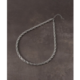 シルバー(006) | オーバーラップ チェーン ステンレス ネックレス ユニセックス | THE SHOP TK