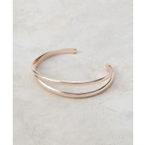 ピンクシルバー(005) | ダブルメタルバングル | grove