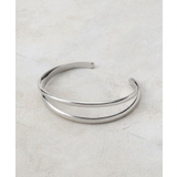 シルバー(006) | ダブルメタルバングル | grove