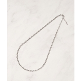 シルバー(006) | デザインチェーンショートネックレス | grove