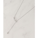 三日月メタルパール調スライドネックレス | grove | 詳細画像1