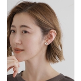 【痛くなりにくい】パール調ビジューイヤリングイヤカフセット | grove | 詳細画像7