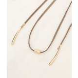 トープ(054) | スウェード調メタルチョーカー | grove