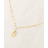 メタルメダリオンショートネックレス | grove | 詳細画像1