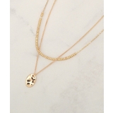 メタルプレート2連ネックレス | grove | 詳細画像1