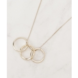 3リングビジューネックレス | grove | 詳細画像1