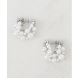 シルバー(006) | メニーパール調イヤリング | grove