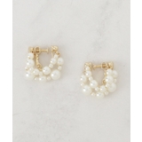 ゴールド(007) | メニーパール調イヤリング | grove