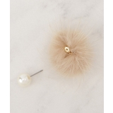 リバーシブルファーパール調ピアス | grove | 詳細画像3