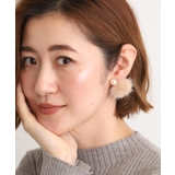 リバーシブルファーパール調ピアス | grove | 詳細画像4