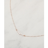 ピンクゴールド(005) | ビジューバーショートネックレス | grove