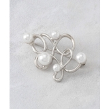 【雑誌掲載】ニュアンスメタルパール調ブローチ【入卒対応可】 | grove | 詳細画像1