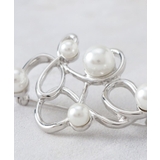 【雑誌掲載】ニュアンスメタルパール調ブローチ【入卒対応可】 | grove | 詳細画像2