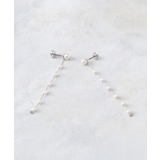 シルバー(006) | パール調ロングピアス【入卒対応可】 | grove