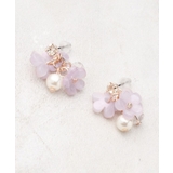 ピンク(071) | さくらモチーフフックピアス | grove