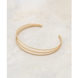 ゴールド(007) | 3ラインメタルバングル | grove