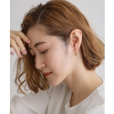 【ステンレス】ニュアンスフープピアス | grove | 詳細画像5