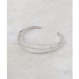 トリプルラインメタルバングル | grove | 詳細画像1