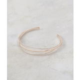 ピンクシルバー(005) | トリプルラインメタルバングル | grove