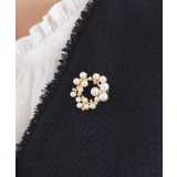 ラウンドパール調ブローチ | grove | 詳細画像5 