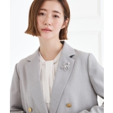 パール調ビジューメタルアートブローチ | grove | 詳細画像6 