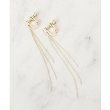 ゴールド(007) | しゃらしゃらチェーンイヤリング | grove