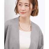 バロックパール調メタルクラスプネックレス | grove | 詳細画像4 