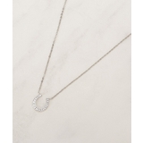 シルバー(006) | 【HORSESHOEシリーズ】ビジュー馬蹄ネックレス | grove